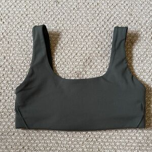 Dark Green Nike Alate Square Neck Sports Bra Size XS